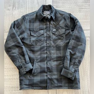 Men’s Medium Dixxon Flannel Shirt Murked Insulated Jacket Edition